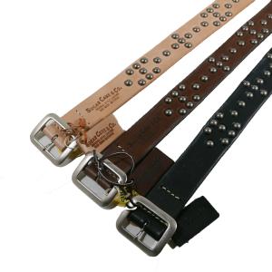 Sugar Cane シュガーケーン SC02321 STUDS BELT 本革ギャリソン スタッド ベルト｜casualcojp