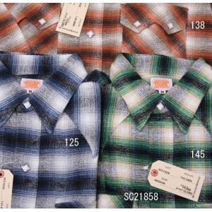 SUGAR CANE シュガーケーン MFSC コットンサテン 長袖 ウエスタン