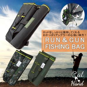 フィッシング バッグ ロッドホルダー 付 釣り 用