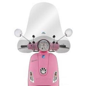 Vespa ベスパ 風防 スクリーン 215x425mm PX P 黒 ブラック