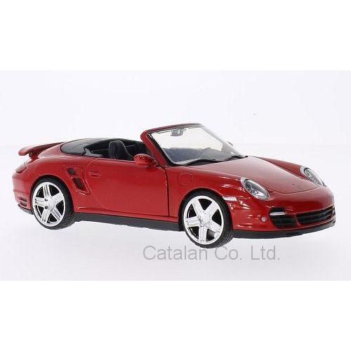 1/24 ポルシェ ターボ カブリオレ RED 赤 レッド Porsche 911 Turbo Ca...