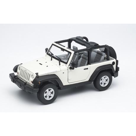 1/24 ジープ ラングラー ルビコン 白 ホワイト Jeep Wrangler Rubicon w...