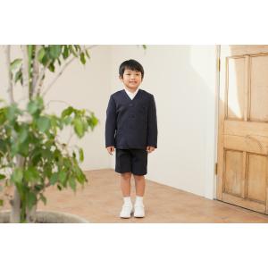 即納 制服 半ズボン 丈長 総ゴムタイプ 四分...の詳細画像3