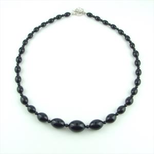 珊瑚 ネックレス 黒珊瑚 サンゴ グラデーション K14 デザイン