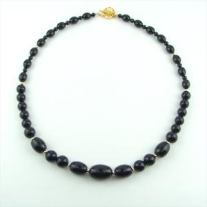 黒珊瑚 ネックレス 10mm玉 内径42cm ブラックコーラル パワーストーン