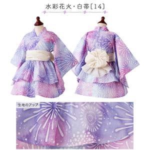 目玉セール|浴衣ワンピース 子供 キッズ 女の...の詳細画像5