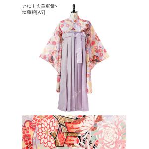 目玉セール|卒業式 袴一体型オールインワン 脇...の詳細画像5