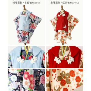 目玉セール|被布セット 3歳 女の子 送料無料...の詳細画像3