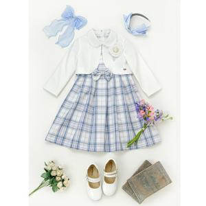 目玉セール|入学式 女の子スーツ 丸襟ワンピー...の詳細画像3