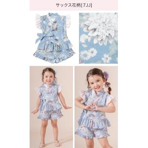 目玉セール|キッズ甚平 女の子 子供甚平 ベビ...の詳細画像4