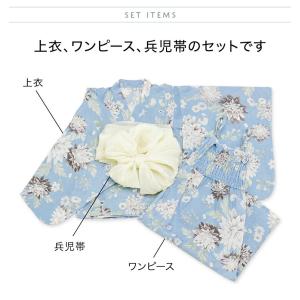 超目玉セール|キッズ浴衣 子供 女の子 送料無...の詳細画像2
