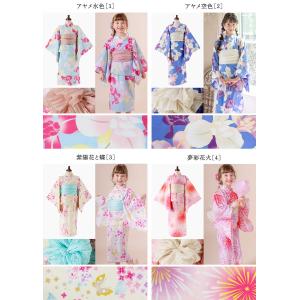 送料無料|目玉セール|キッズ浴衣 子供 女の子...の詳細画像3