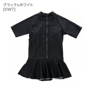 目玉セール|スクール水着女子 半袖ラッシュガー...の詳細画像3