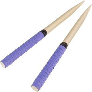 Chaojibao 太鼓の達人用 マイバチ 使いやすい 太鼓 先尖型 2本1組 長さ約350mm 直径20mm(紫) (パープル)｜cathy-life-store