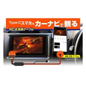 KD-227 Type-C専用 RCA変換ケーブル モニター用 USB-Aオス1m/Type-Cオス1.8m｜cathy-life-store