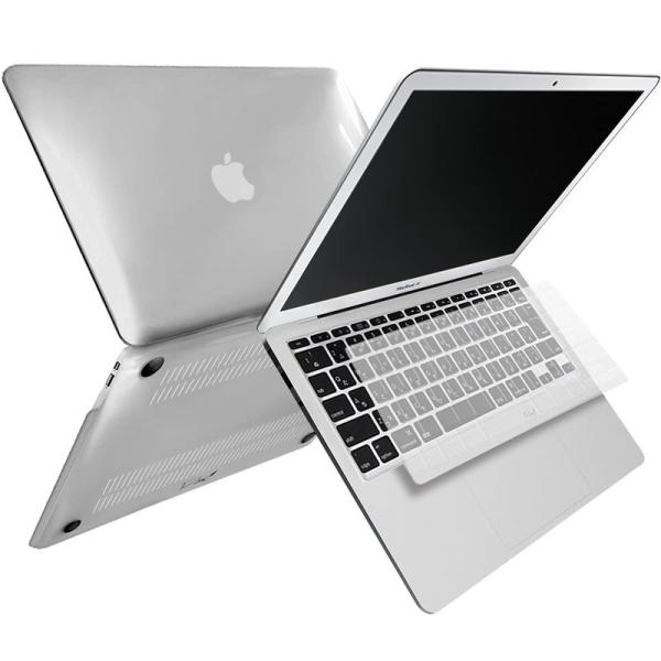 MS factory MacBook Air 11 用 ケース カバー ＋ 日本語 キーボードカバー...