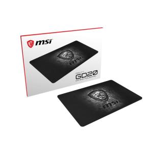 MSI Agility GD20 ゲーミングマウスパッド 320x220x5mm MS491 ブラック｜cathy-life-store