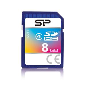 シリコンパワー SDカード 8GB Class4 SP008GBSDH004V10｜cathy-life-store
