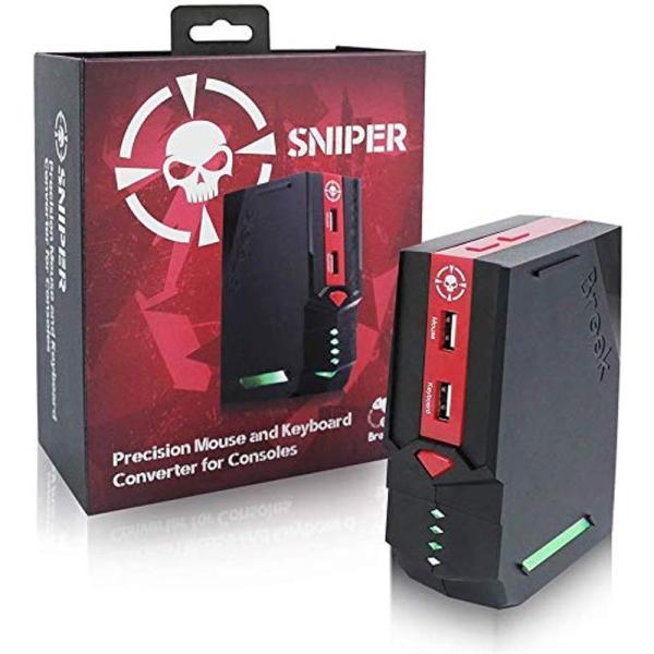 BROOK Sniper FPS 高精度キーボードマウス コンバーター アダプター コンソール ホッ...