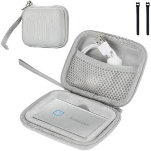 ProCase Samsung T7/ T7 Touch ケース ポータブルSSD収納EVAケース 防震 防塵 防衝撃 耐水 HDDケース｜cathy-life-store