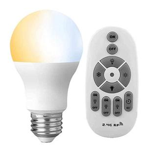 ル・ヤオクアン E26 LED電球 60W 調光・調色機能対応 電球色、昼光色、昼白色 6W電球セット タイマー機能付き リモコン密閉型器具｜cathy-life-store