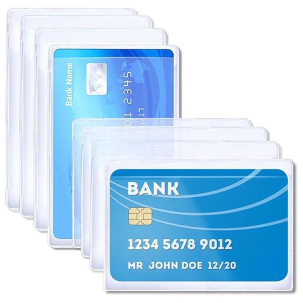 MOCOXYKLXY カード保護ケース（20+10）クリア ソフト カード保護 薄型クレジットカード...