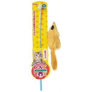 【宅配便配送】ペティオ 猫用じゃらし 獣毛マウス