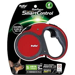 訳あり ネコポス便可能 ペティオ 犬雅 桜と菊リード ブルー SSサイズ