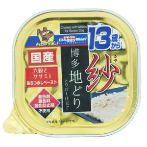 ドギーマン 紗 博多地どり 13歳 六穀とササミ...の商品画像