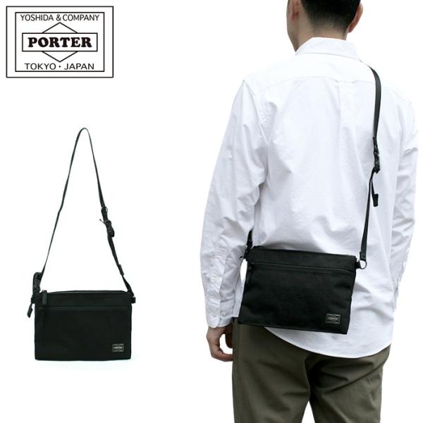 ポーター ハイブリッド サコッシュ 737-17820 吉田カバン PORTER HYBRID 薄い...