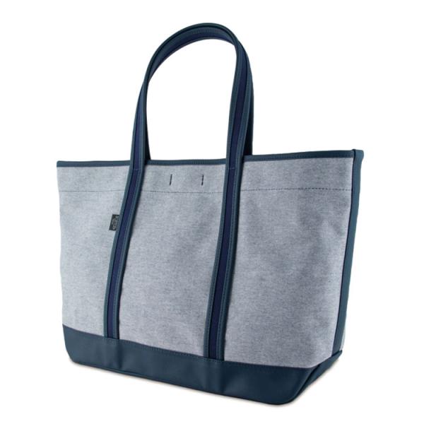 ポーター ボーイフレンドトートシャンブレー トートバッグ(L) 877-18539 吉田カバン A4...