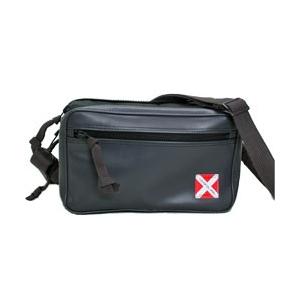 美品　ラゲッジレーベル　ショルダーバッグ ２層　黒　青タグ LUGGAGE LABEL ラゲッジレーベル ニューライナー ショルダーバッグ 960