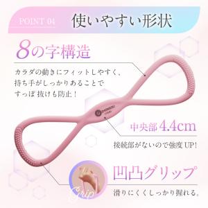 ストレッチバンド トレーニングチューブ ゴムチ...の詳細画像5