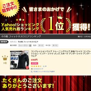 コンプレッションウェア スポーツウェア コンプ...の詳細画像1