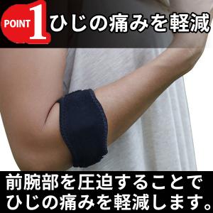 肘サポーター テニス肘 筋トレ ゴルフ肘 野球...の詳細画像4