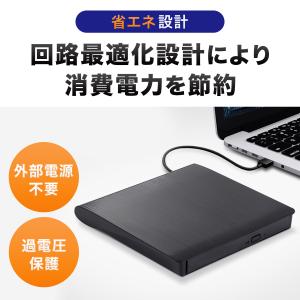 外付けdvdドライブ cd dvd プレーヤー...の詳細画像4