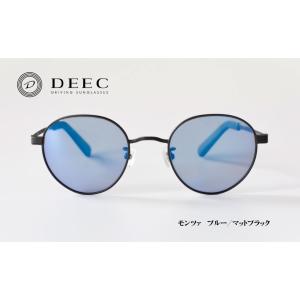 DEEC Monza ディーク モンツァ 1901 Blue Mirror / Matte Black (ブルーミラー/マットブラック) ドライビング サングラス チタンフレーム 日本製 鯖江