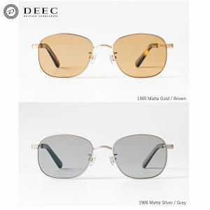 DEEC SILVERSTONE シルバーストーン Matte Gold / Brown (マットゴールド/ブラウン)　 Matte Silver / Grey (マットシルバー/グレー)　サングラス 日本製 鯖江