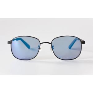 DEEC SILVERSTONE ディーク シルバーストーン 1904 Blue Mirror / Matte Black (ブルーミラー/マットブラック)　ブルーミラー仕様 チタンフレーム 日本製 鯖江