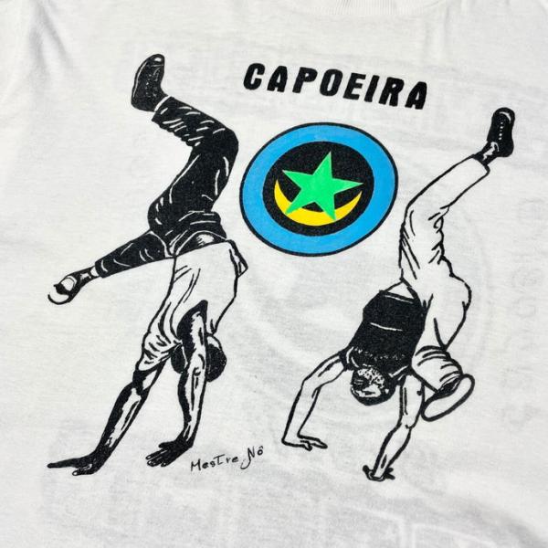 90年代 CAPOEIRA カポエイラ アート 両面プリント Tシャツ メンズM-L相当