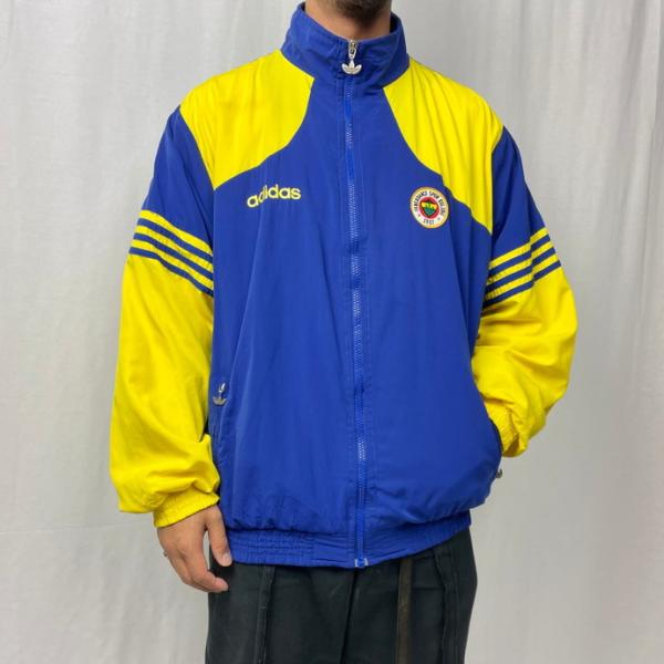 90年代 adidas アディダス Fenerbahce フェネルバフチェ トルコ サッカーチーム ...