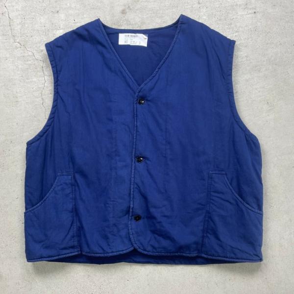 00年代 SANFOR ユーロワーク 中綿入り ベスト メンズ2XL