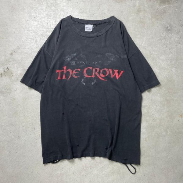 90年代 THE CROW ムービープリントTシャツ メンズXL