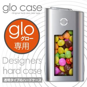 glo ケース グロー ケース カバー 送料無料 ハードケース デザイン プリント 保護 パロディ ジョーク マーブルチョコ お菓子 おやつ むき出し