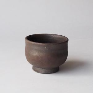 焼締 ぐい呑み お猪口 丹波焼 丹久窯 かっこいい 酒器