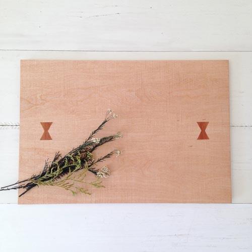 木製トレイ 配膳トレイ 楓 オイル仕上げ 甲斐幸太郎 お盆 日本製 ランチョンマット