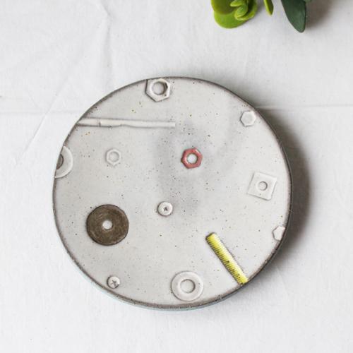 toolsプレート 丸皿 取り皿 銘々皿 15.5cm 三宅直子 陶器 和食器 おしゃれ