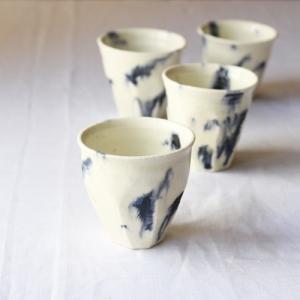 日本酒 酒器 ぐいのみ おしゃれ 丹波焼 源右衛門窯 しましまぐい呑