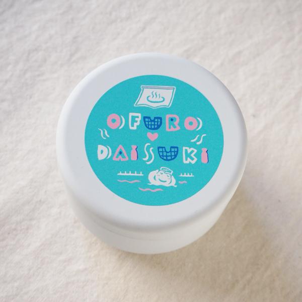 かわいい缶 プチ缶 ホワイト お風呂大好き 銭湯 カエル φ6.4cm×h4.5cm ofuroda...