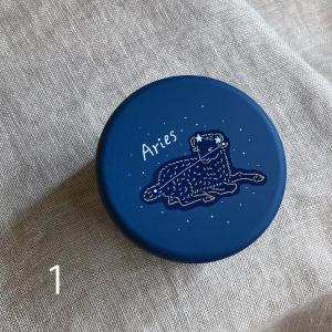 お茶缶セット 星座 缶/紅茶ティーバッグ3P/シール２枚入り オリジナルイラスト